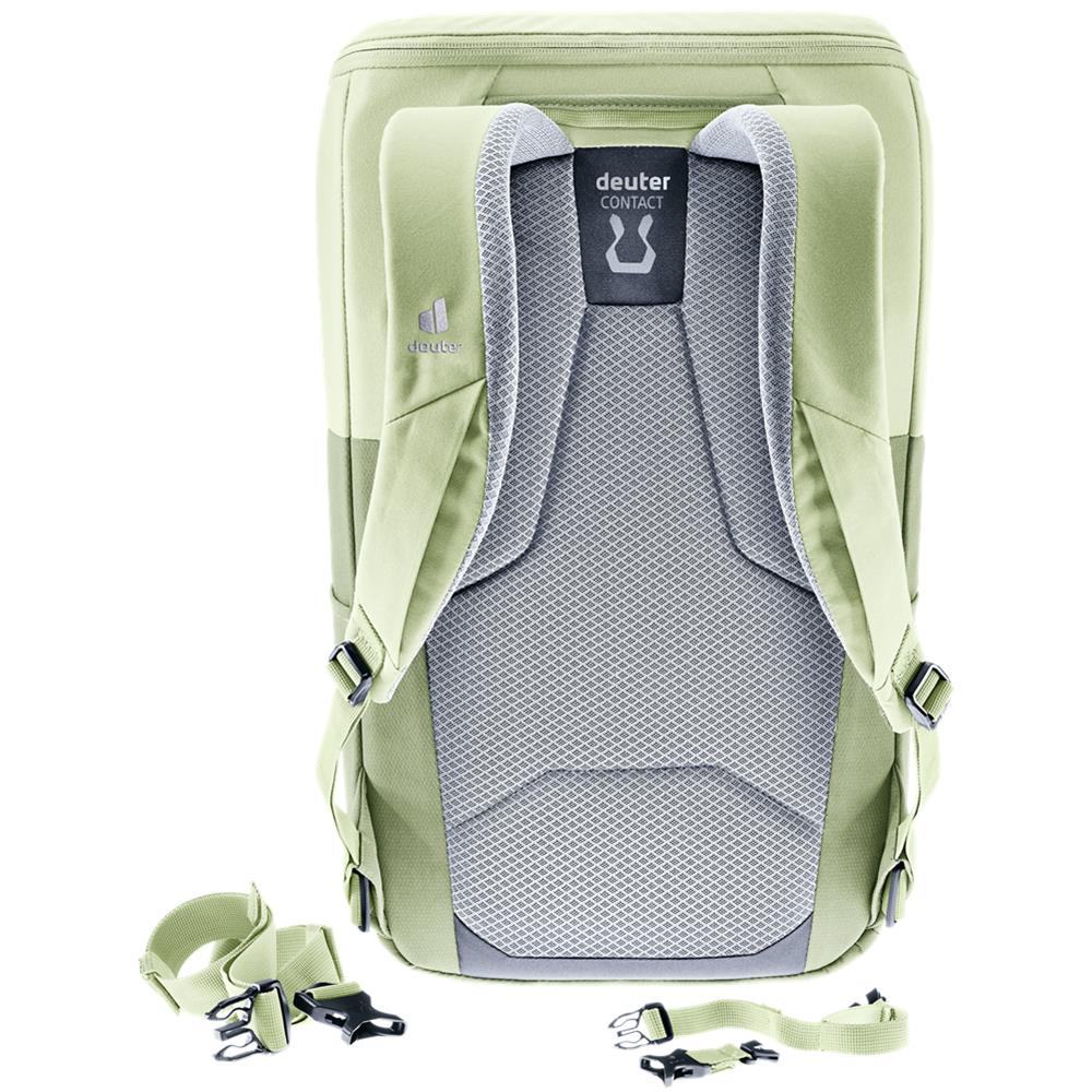 deuter UP Stockholm, Rucksack, mineral-grove (grün), 28L, mit Flaschenhalter und Tabletfach
