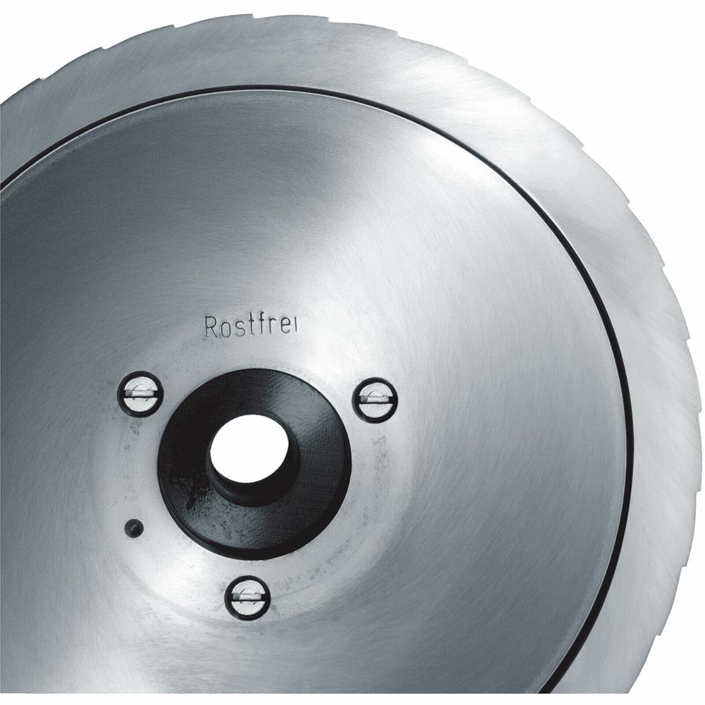 GRAEF 1731008 Gezahntes Vollstahlmesser Ersatzmesser für Allesschneider Master-Zentro-Serie