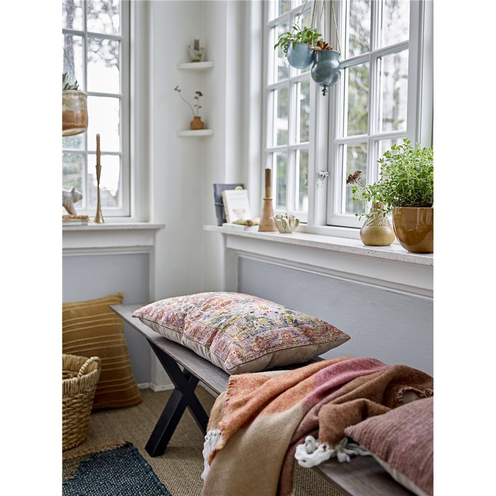 Bloomingville Nilou Blumentopf, hängend, Grau, Steingut D11xL50xH7,5 cm