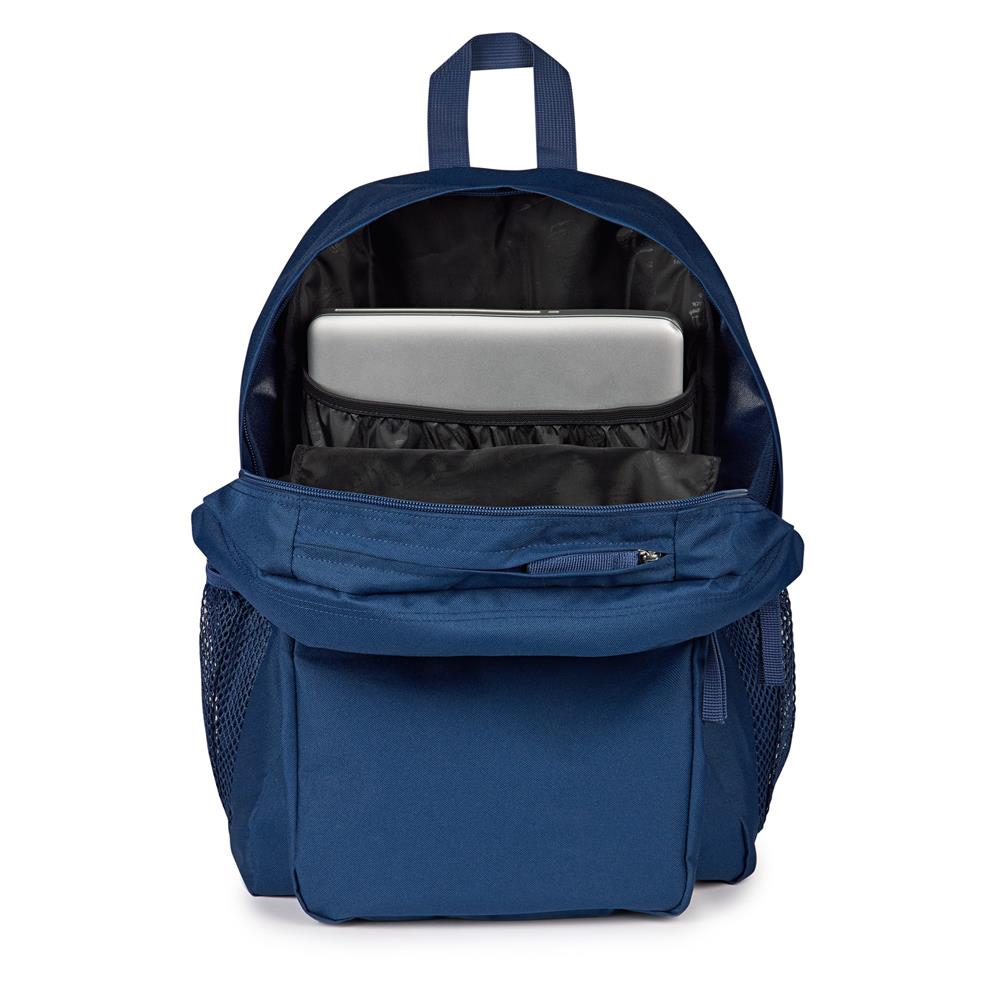 JanSport Big Day Pack Rucksack in Navy – großer Schul‑ & Laptoprucksack mit 34 L Volumen