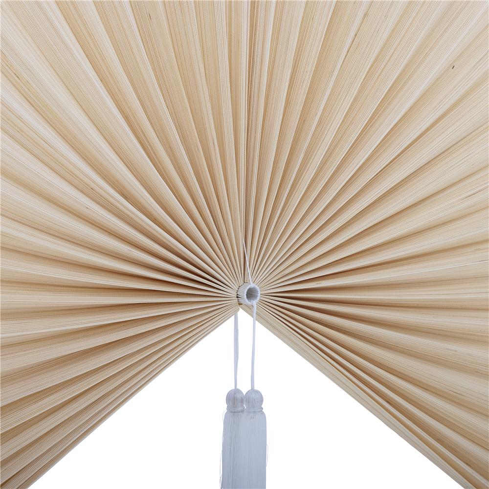 Bloomingville Jaime Wanddekoration aus Bambus in Natur – dekorative Wanddeko, L150xH110 cm
