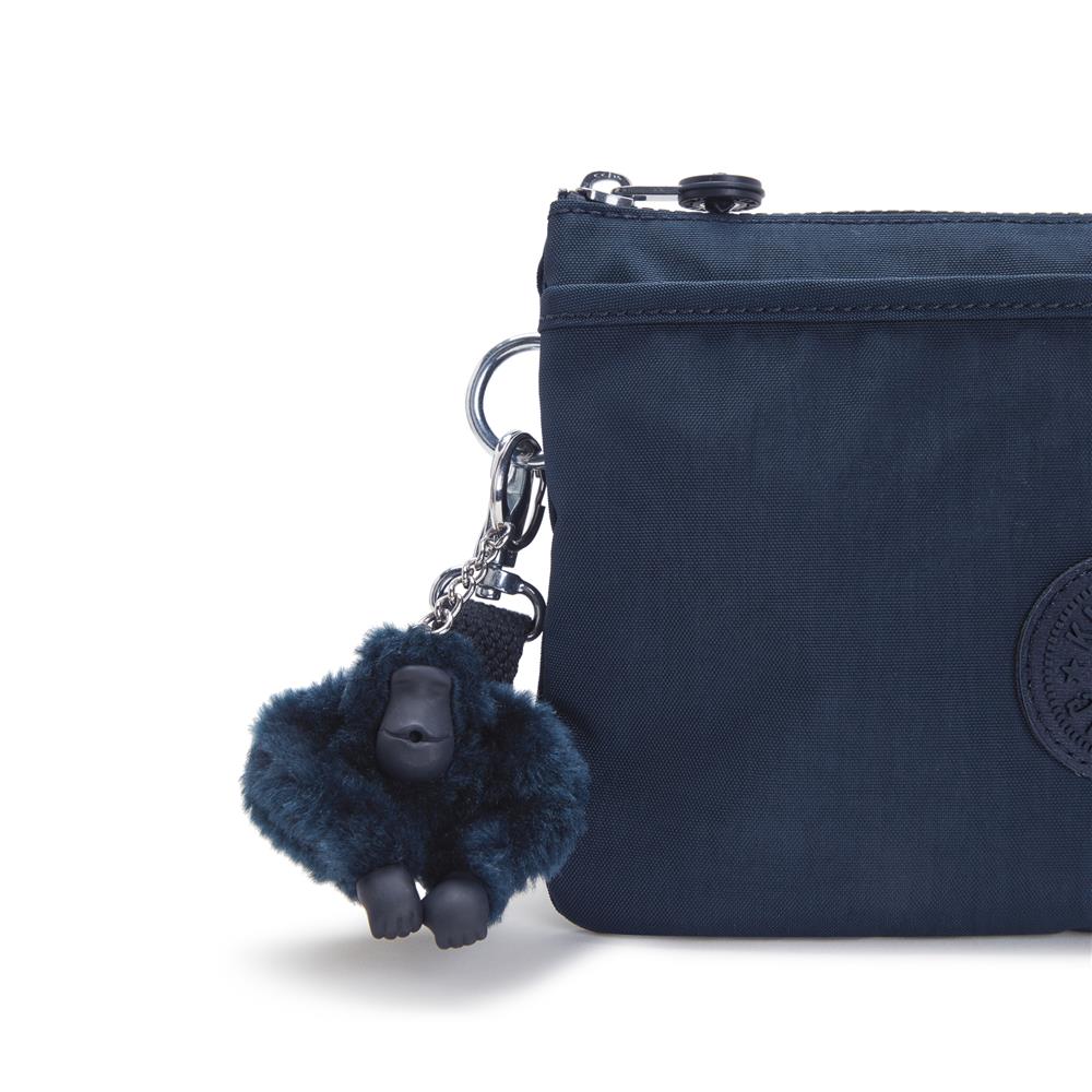 Kipling RIRI Kleine Umhängetasche, Schultertasche in Blue Bleu 2 (blau)