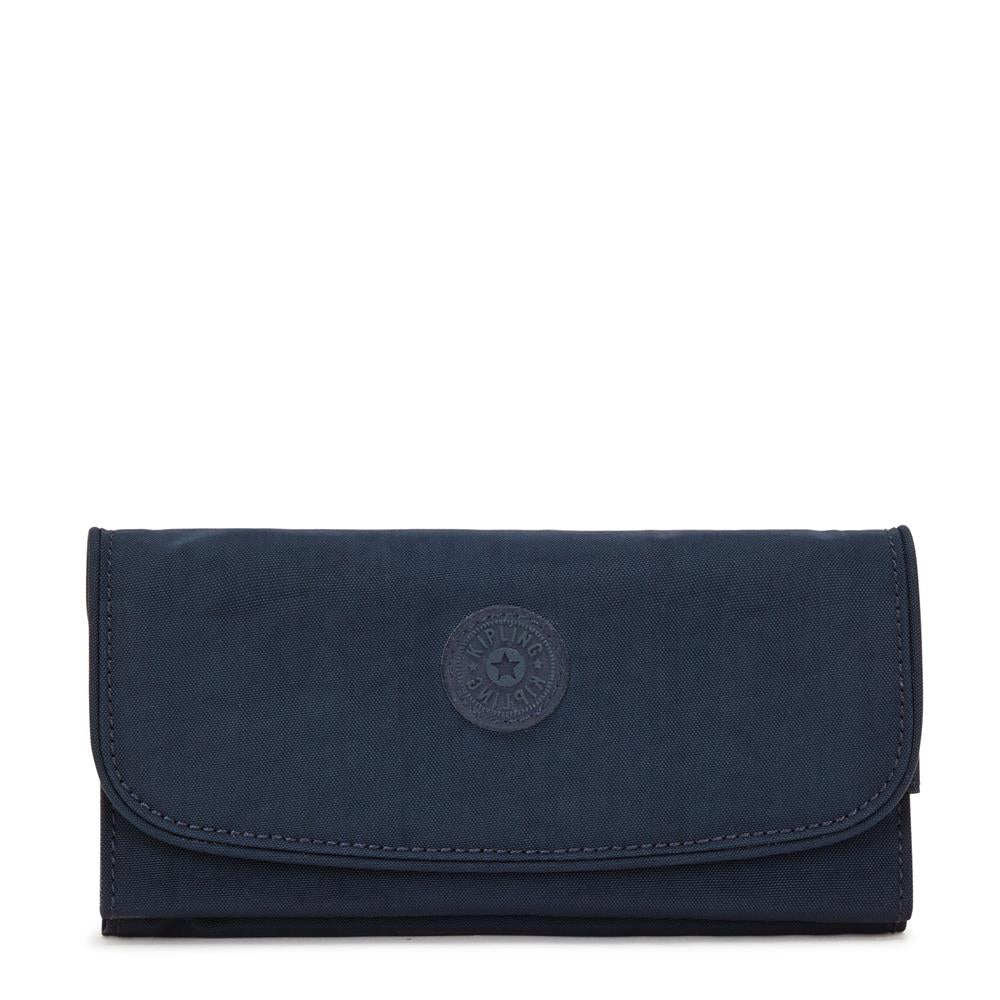 Kipling MONEY LAND, Großes Portemonnaie, Blue Bleu 2 (blau), Geldbörse, Brieftasche