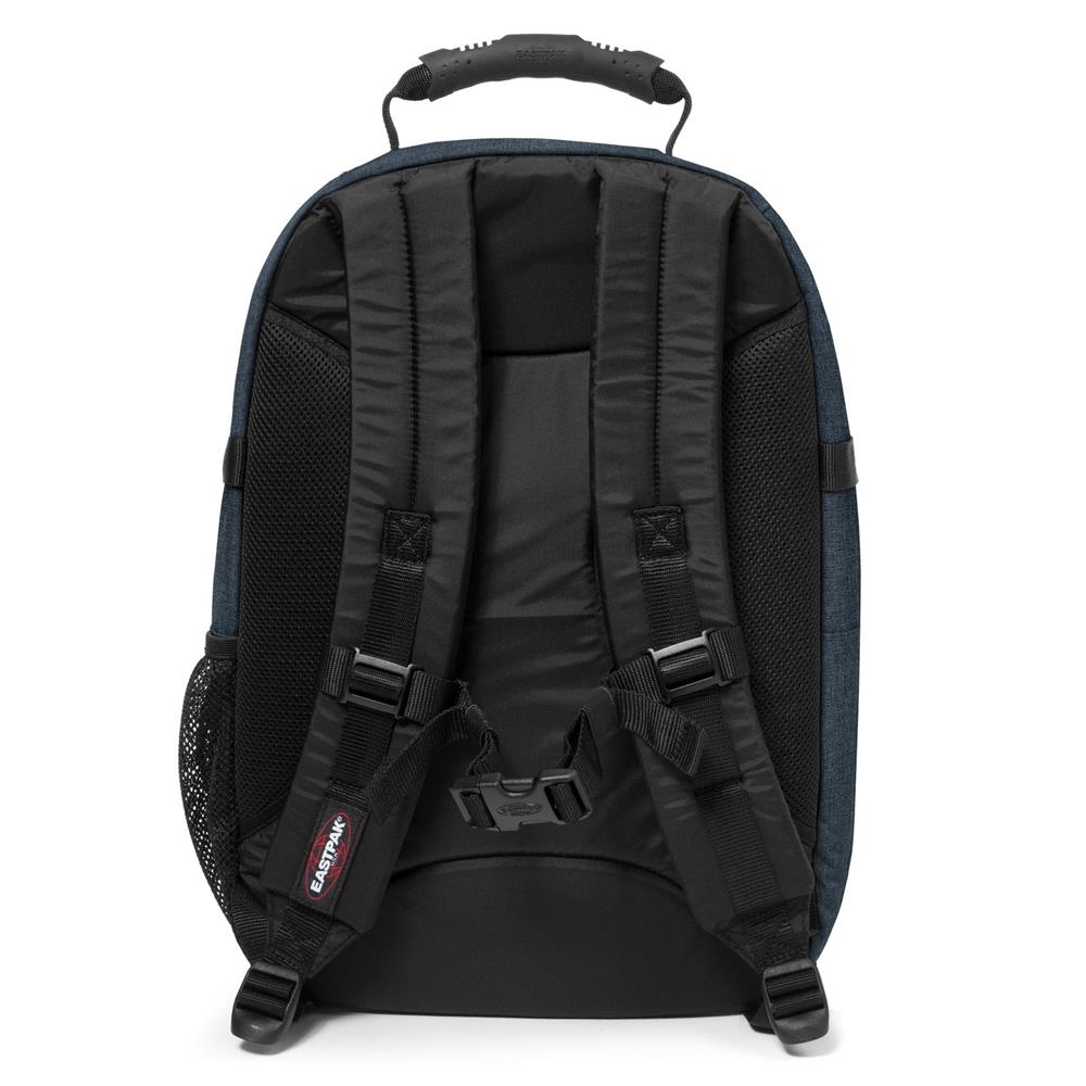 Eastpak TUTOR, Großer Rucksack, Triple Denim (blau), 39L, mit Flaschenhalter und Laptopfach