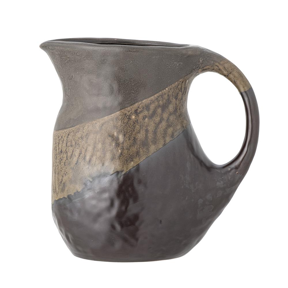 Bloomingville Paula Krug, Braun, 2,4L, Steingut, dänisches Design