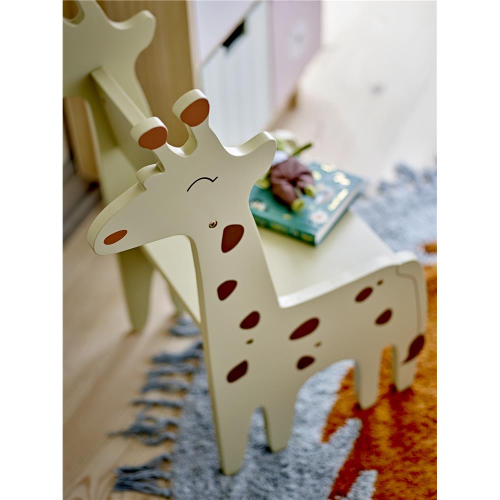 Bloomingville MINI Ibber Stuhl, Grau, Kinderstuhl, Giraffe, Kinderzimmer, dänisches Design