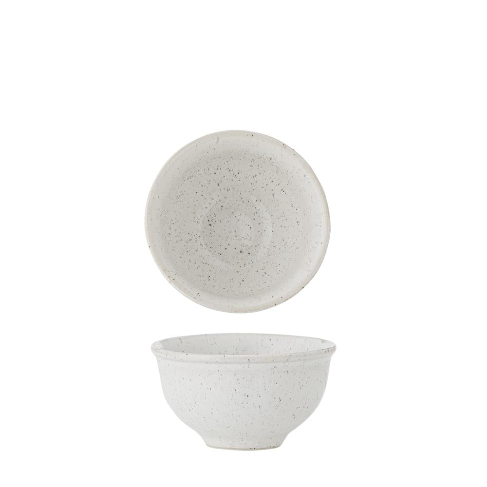Bloomingville Addison Schale Weiß Steingut 75 ml skandinavisch