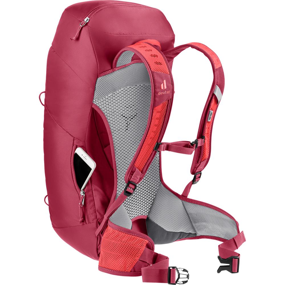 deuter AC Lite 30, Wanderrucksack, cherry-masala (rot), 30L