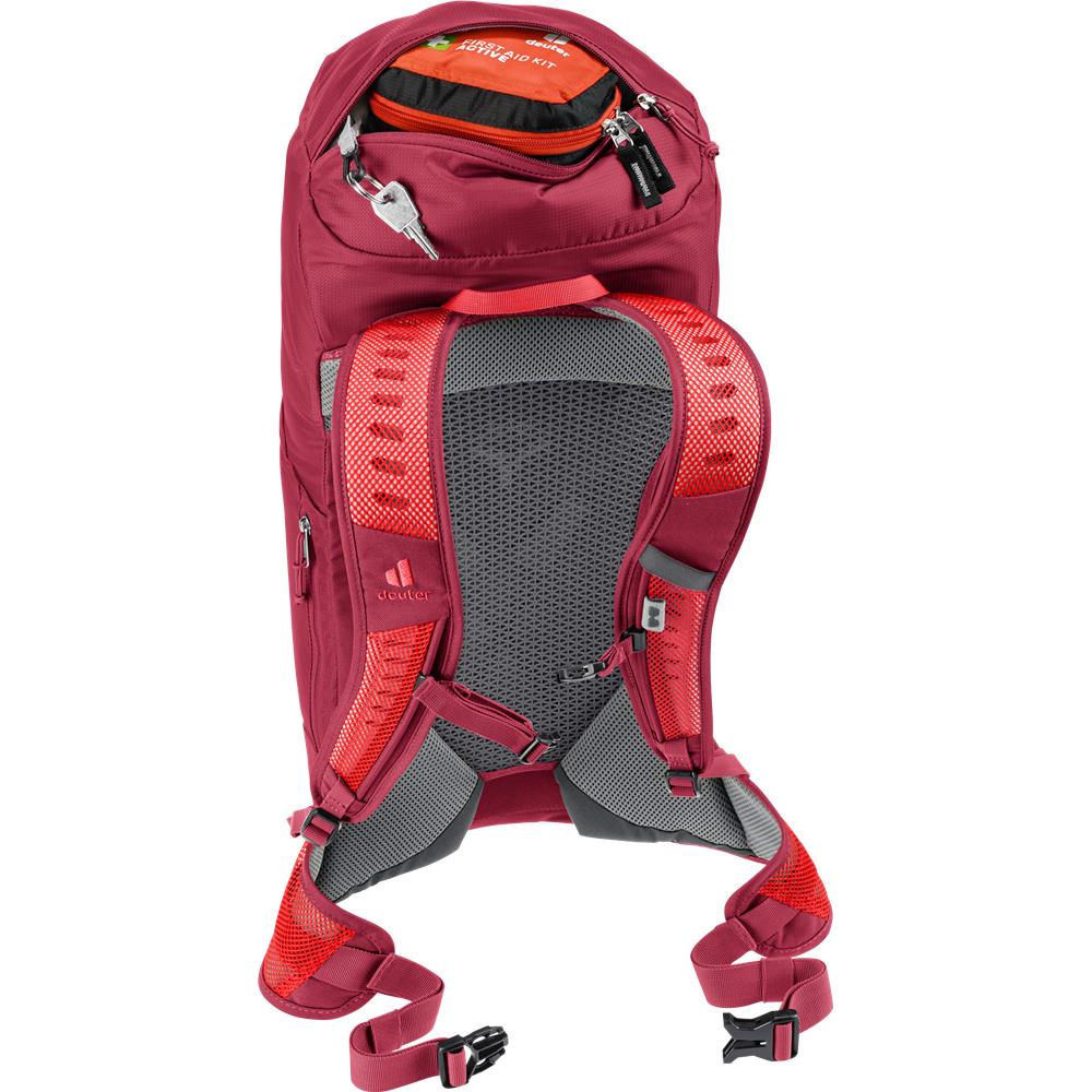 deuter AC Lite 24, Wanderrucksack, cherry-masala (rot), 24L