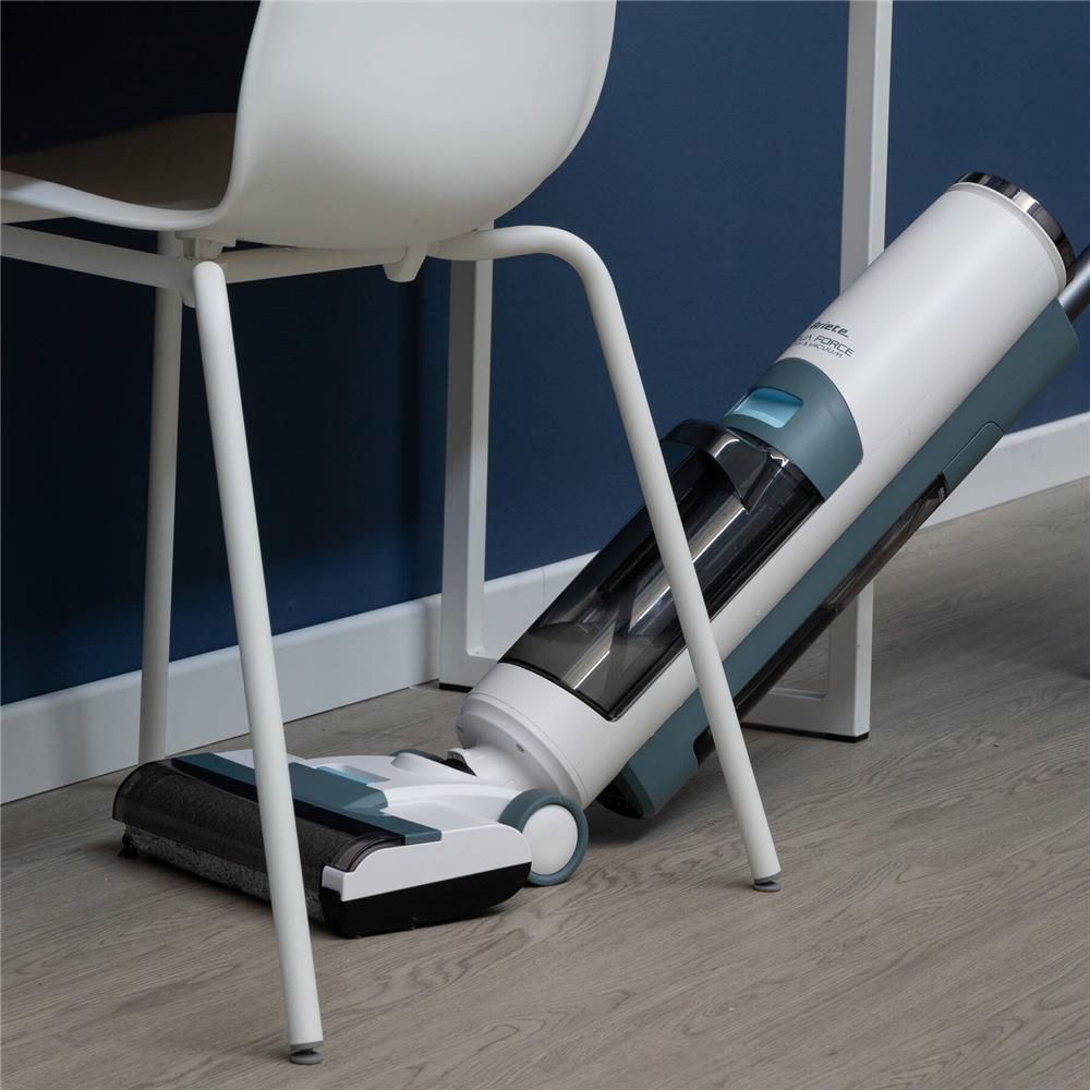 Ariete Aqua Force, Akku Nass-Trockensauger, 2-in-1 Bodenreiniger