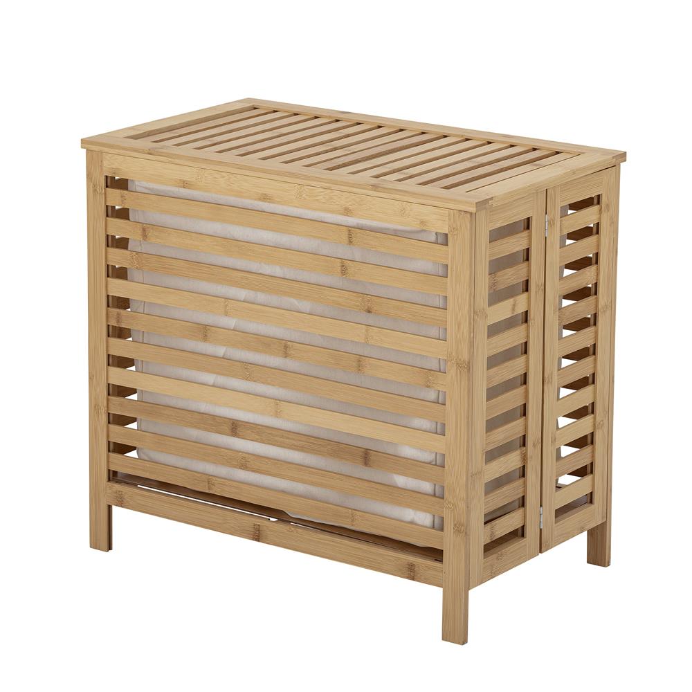 Bloomingville Aden Wäschekorb Natur Bambus 56,5x51,5x35cm