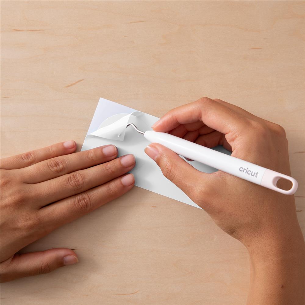 Cricut Iron-On mit UV-aktivierter Farbveränderung in Weiß - Rot 1 Rolle 30,5x48,2cm