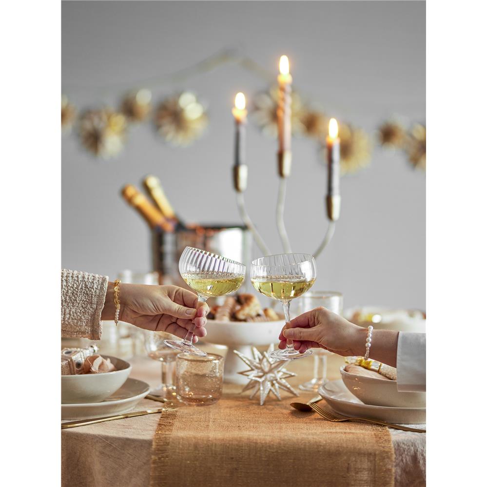 Bloomingville Astrid Champagnerglas 250 ml Mundgeblasen