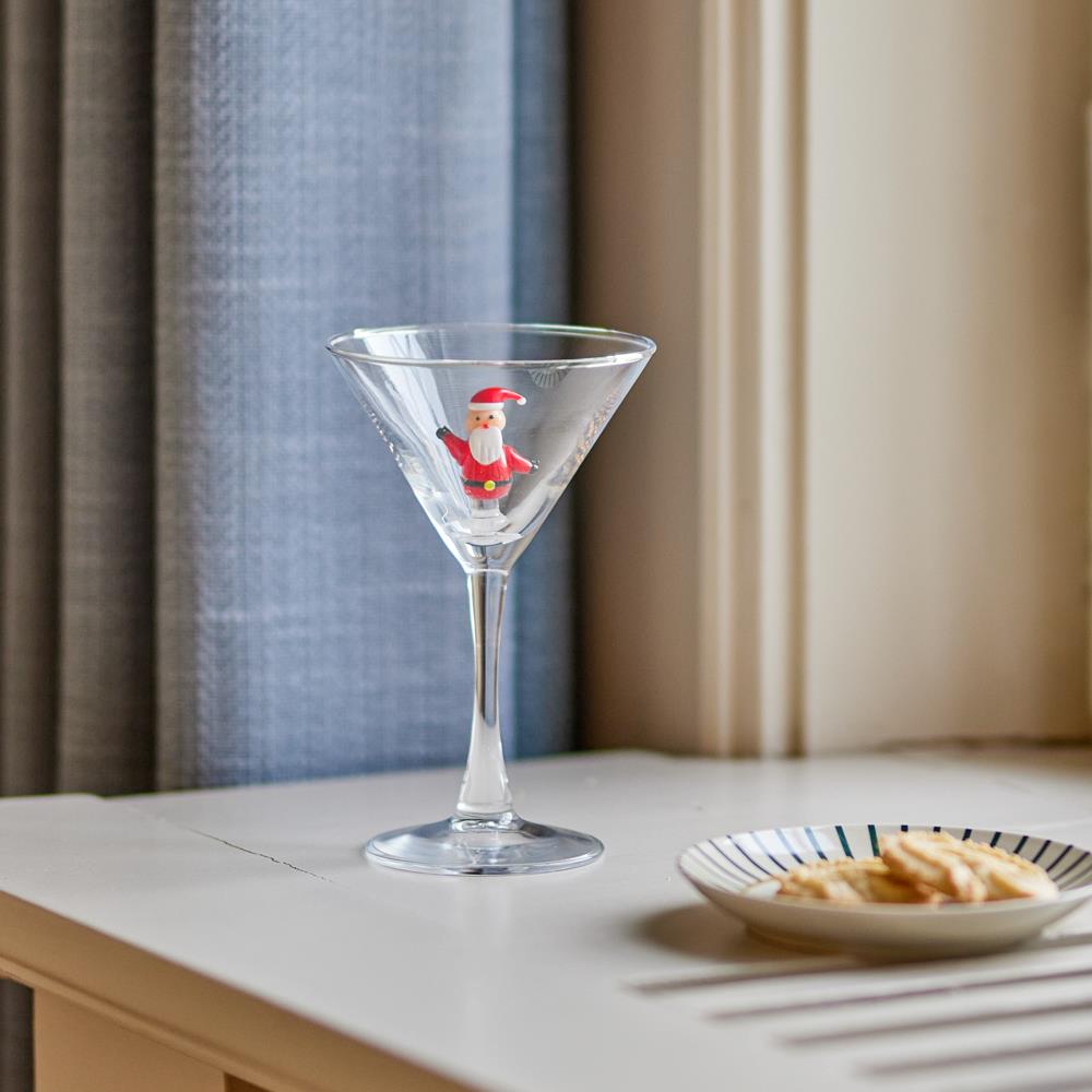 Bloomingville Misa Cocktailglas Klar Glas 4er Set Weihnachtsgläser 170 ml