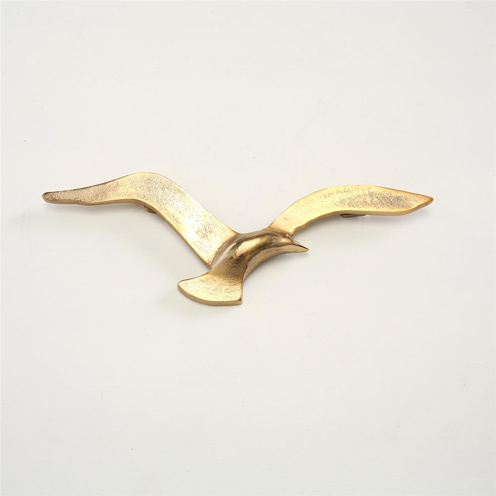BOLTZE Wandobjekt Birdy 2er Set Aluminium Gold Vögel