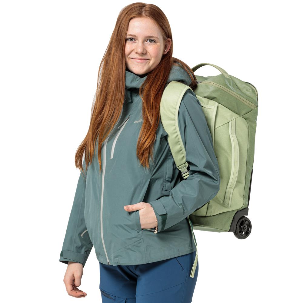 deuter Duffel Pro Movo 36, Reisetrolley, mineral-grove (grün), auch als Rucksack tragbar