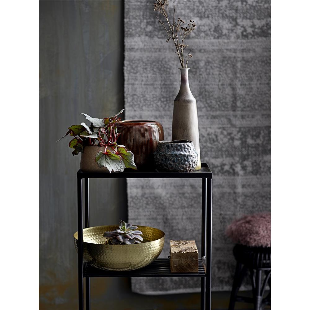 Bloomingville Mettemarie Schale Gold 36cm Metall große Dekoschale Schüssel dänisches Design