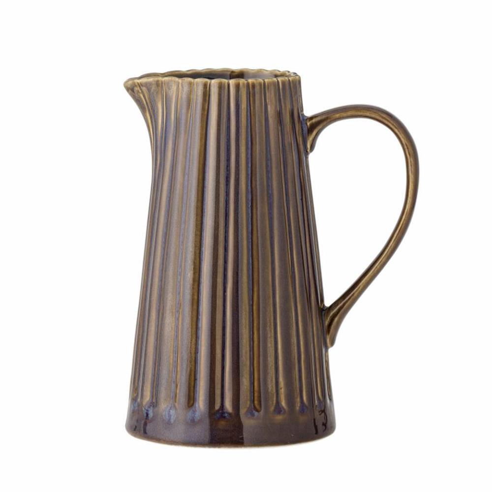 Bloomingville Latina Krug, Violett, 1,2 Liter, Steingut, dänisches Design
