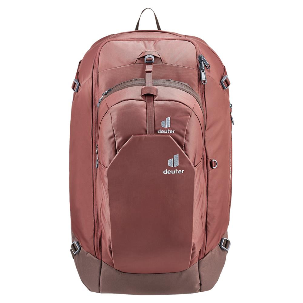 deuter Access Pro 60 SL, Reiserucksack, caspia-raisin (braun), 60L, für kürzere Rücken