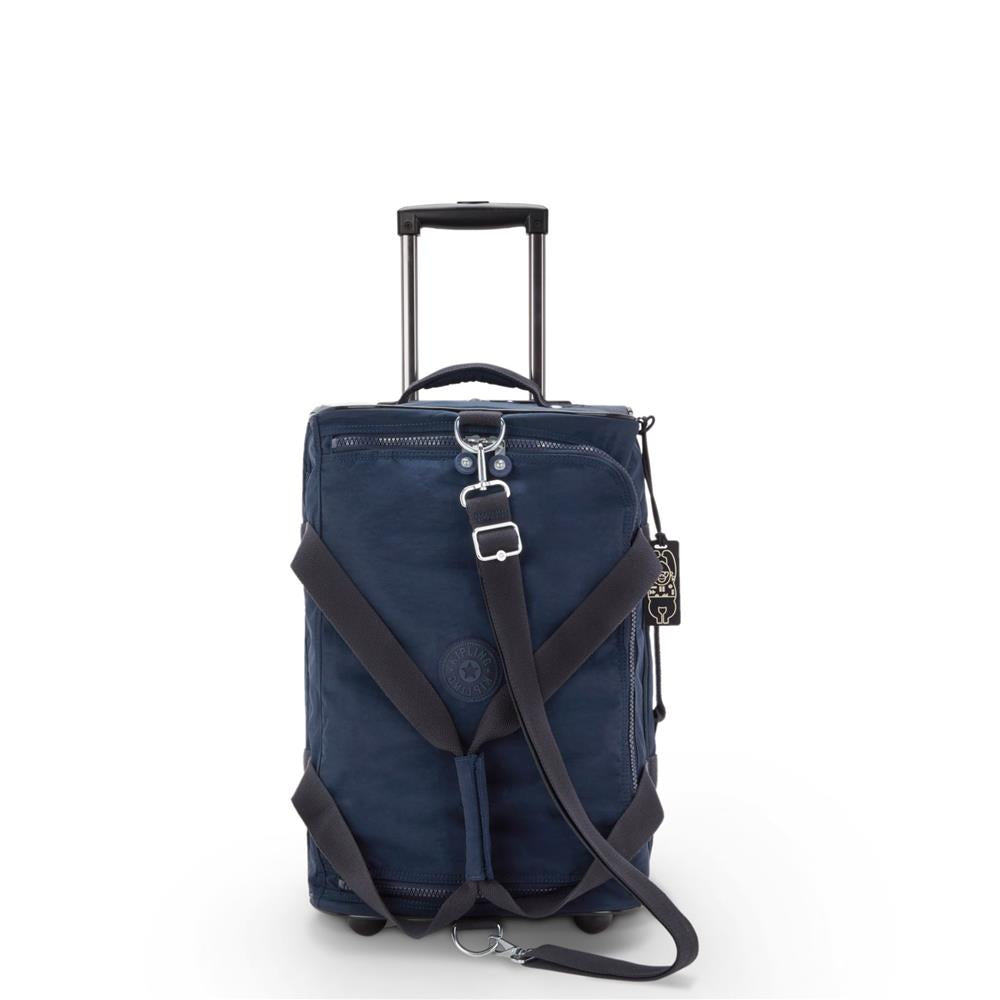 Kipling TEAGAN US Kleine Reisetasche auf Rollen in Kabinengrösse Blue Bleu 2 Handgepäckgröße