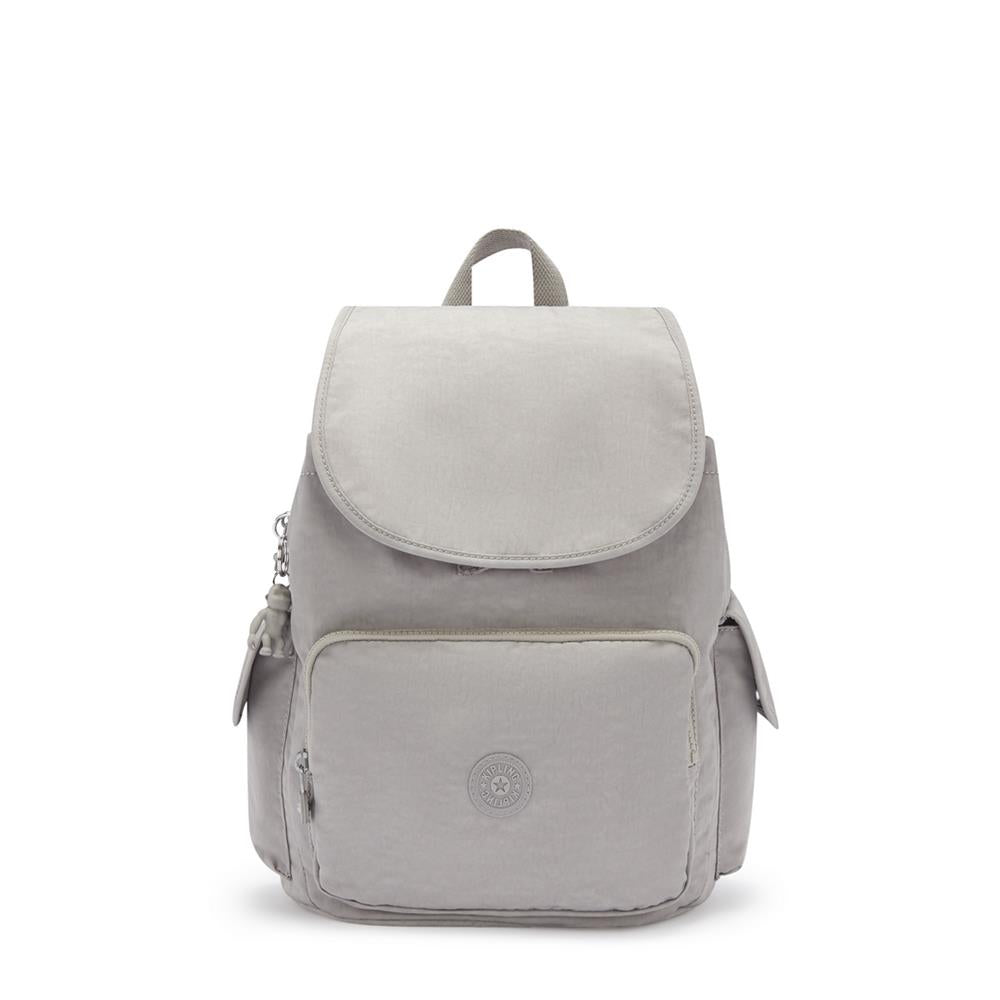 Kipling CITY PACK Medium Rucksack Grey Gris Medium 16 Liter Grau