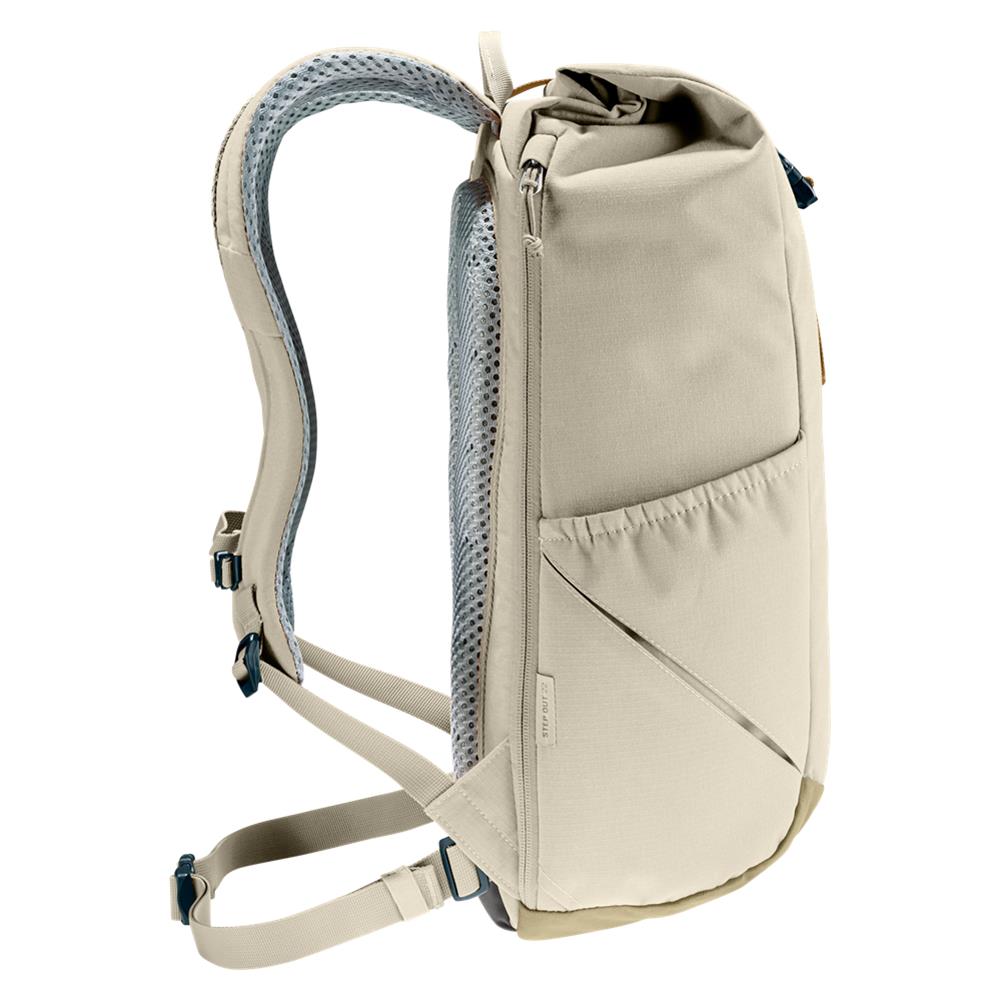 deuter Stepout, Rucksack, bone-desert (beige), 22L, mit Flaschenhalter und Laptopfach