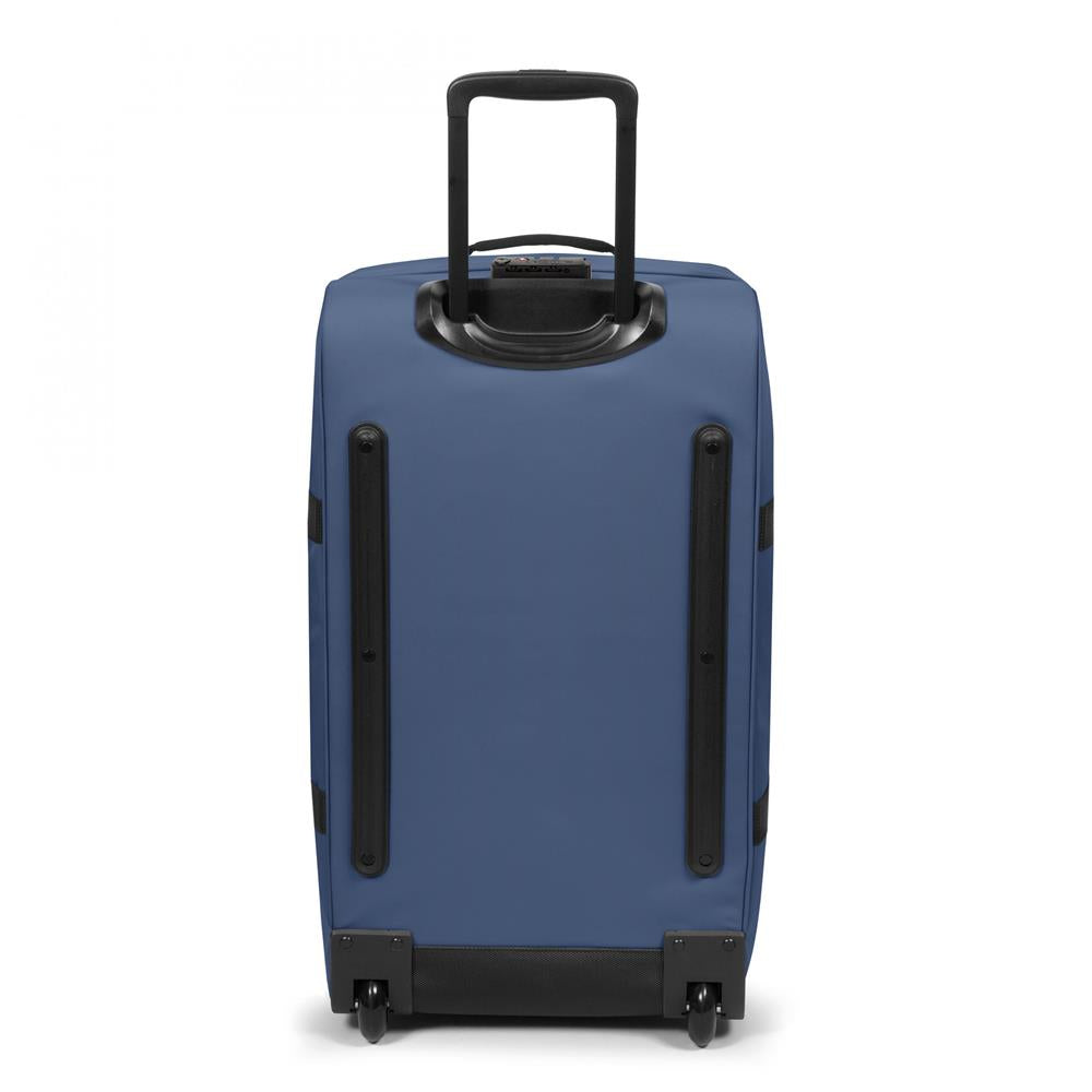 Eastpak TRANVERZ M, Reisetrolley, Powder Pilot (blau), 78L, Rollkoffer mit 2 Rädern und TSA-Schloss