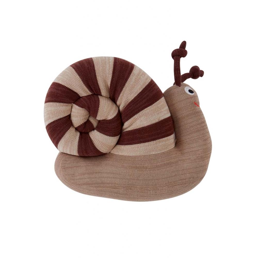 OYOY Mini - Kinderkissen Schnecke Sally, Stofftier, Baumwolle
