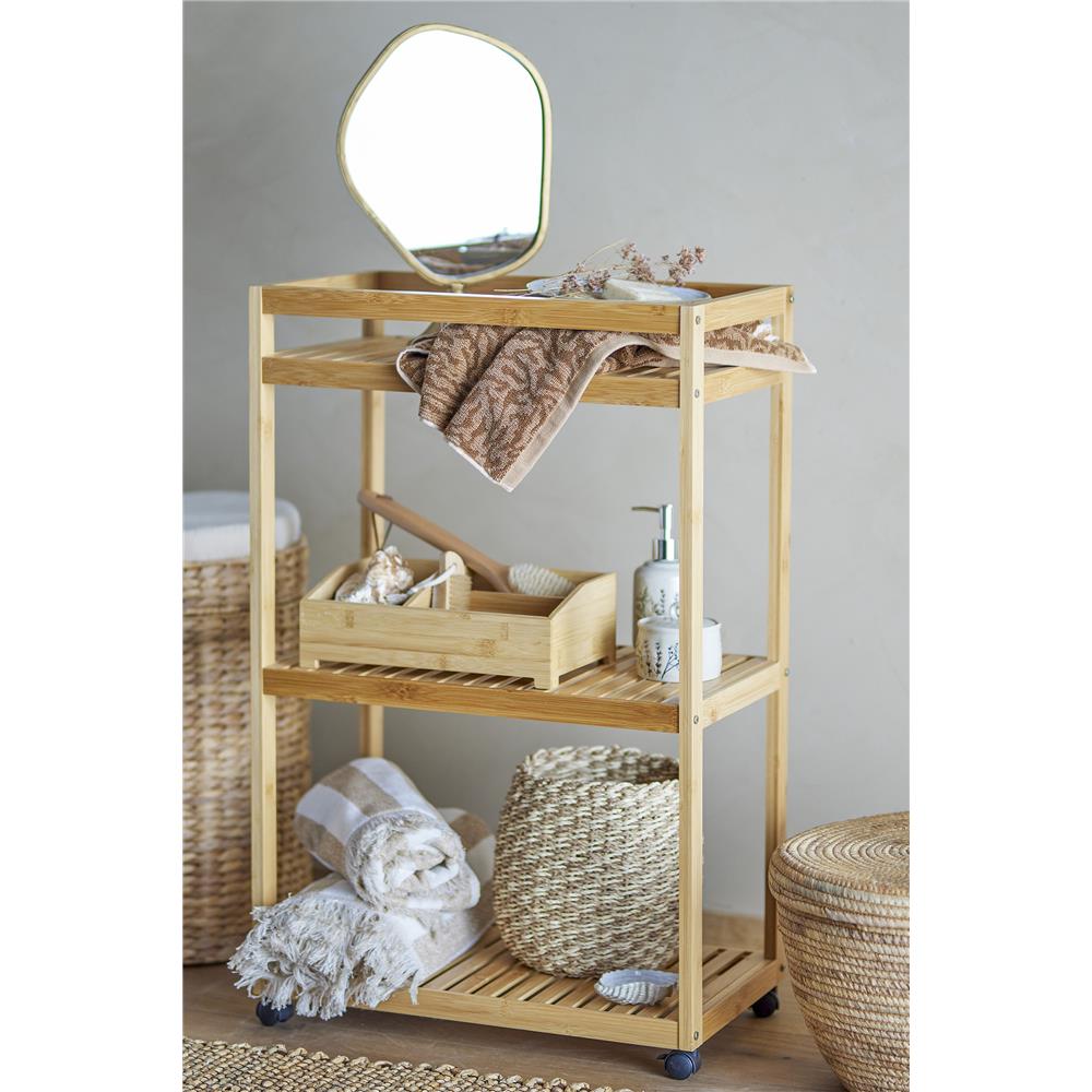 Bloomingville Aden Lagerreagal Bambus Natur 55 x 85 x 30 cm