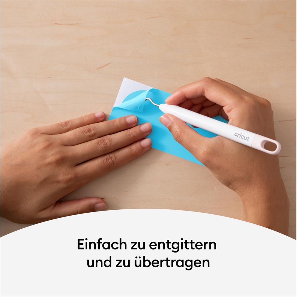Cricut Farbverändernde Vinyl Folie COLD Blau Farbveränderung gestalten dekorieren Vinylaufkleber