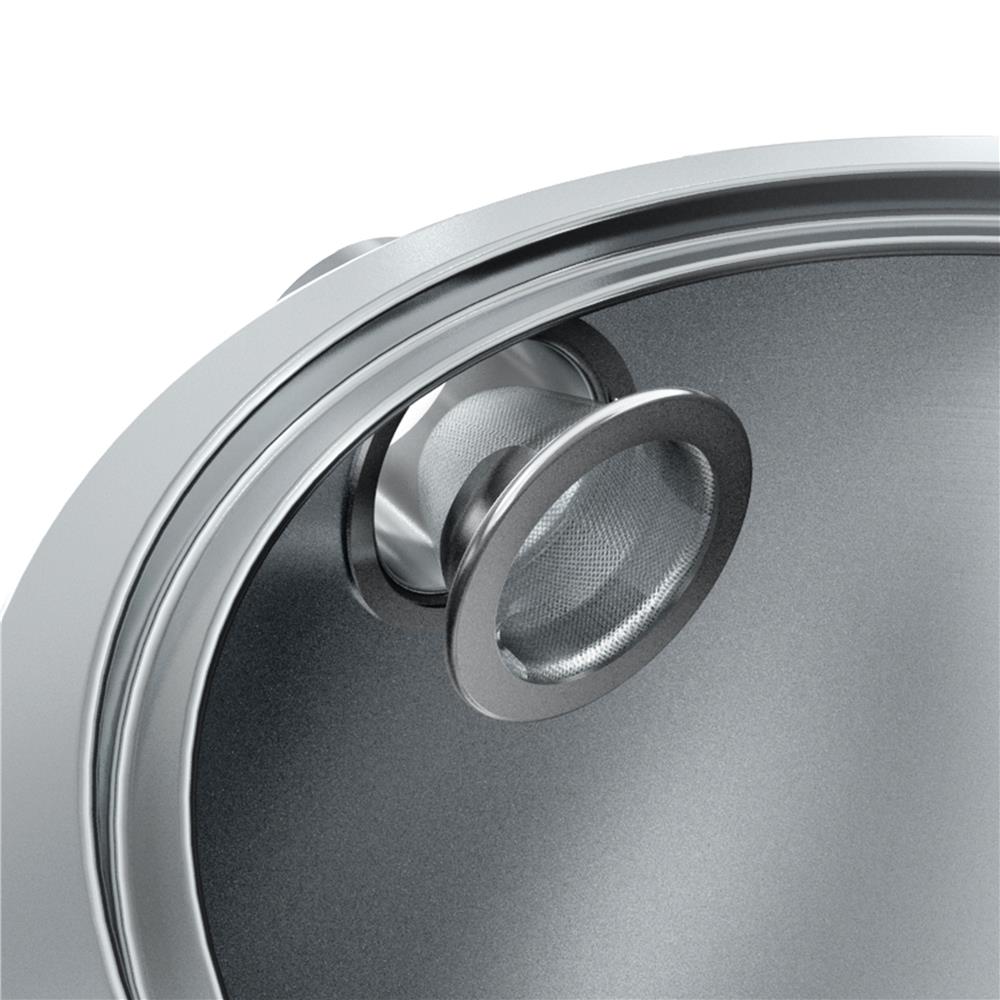 Graef 1,5L Edelstahlwasserkocher WK 600 Einwandiger Edelstahl Wasserkocher