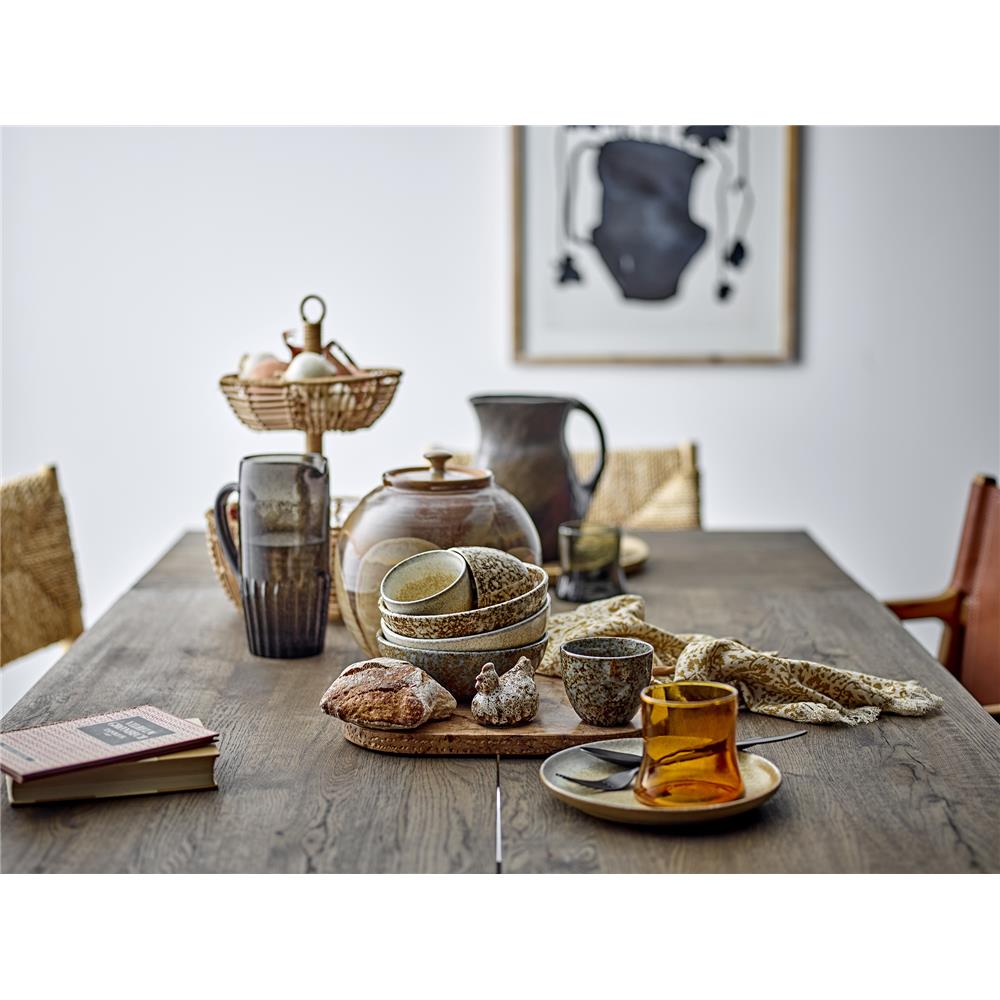 Bloomingville Paula Schüssel, Blau, 525ml, Steingut, dänisches Design