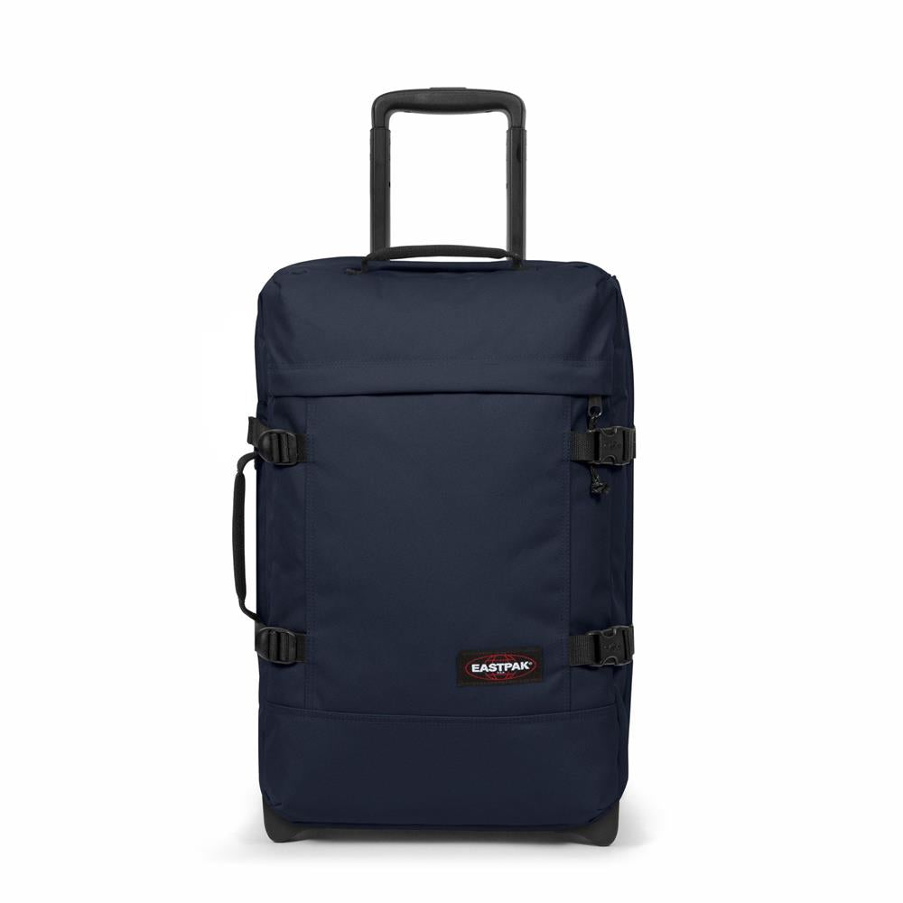 Eastpak TRANVERZ S, Kleiner Reisetrolley, Ultra Marine (blau), 42L, Rollkoffer mit 2 Rädern und TSA-Schloss