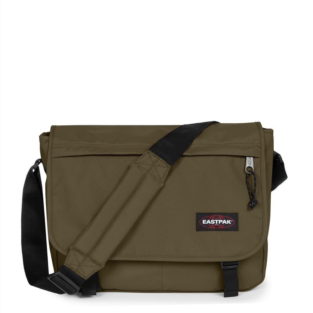 Eastpak DELEGATE +, Umhängetasche, Army Olive (grün), 20L, Laptoptasche