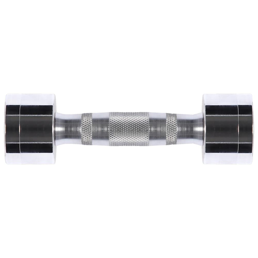 Kurzhantel Set 2x 2 kg verchromt Stahl | HMS CHD