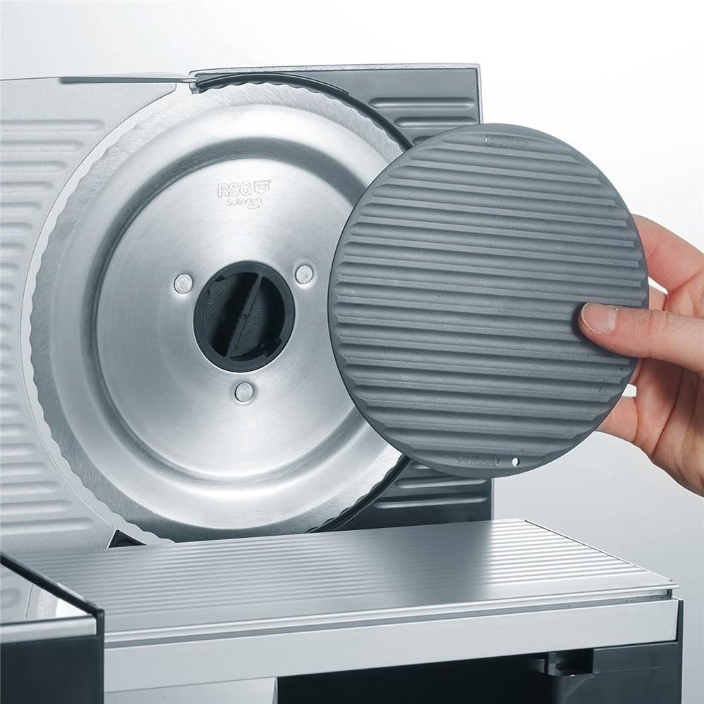 GRAEF Allesschneider SlicedKitchen S11001 weiß mit Edelstahl Wellenschliffmesser und Kindersicherung