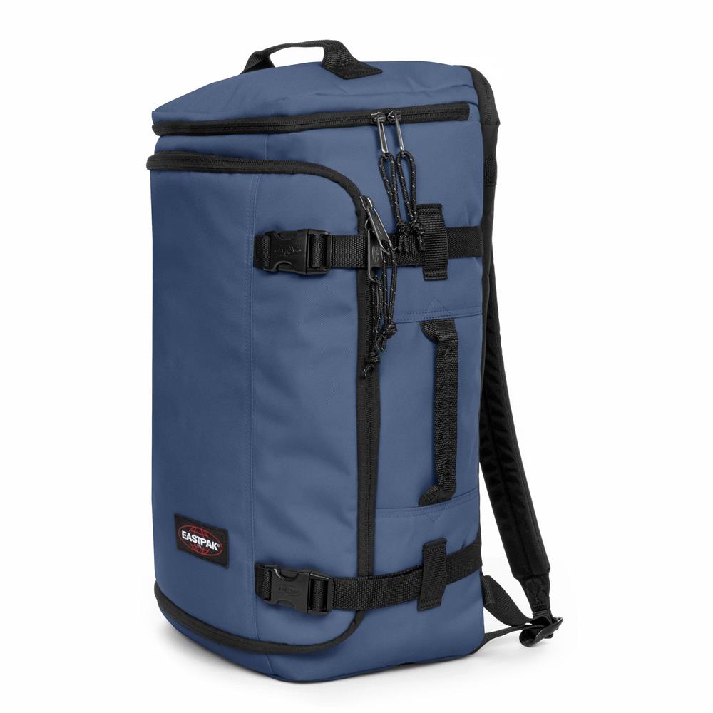 Eastpak CARRY PACK, Reiserucksack, Powder Pilot (blau), 30L, Reisetasche mit Flaschenhalter und Laptopfach