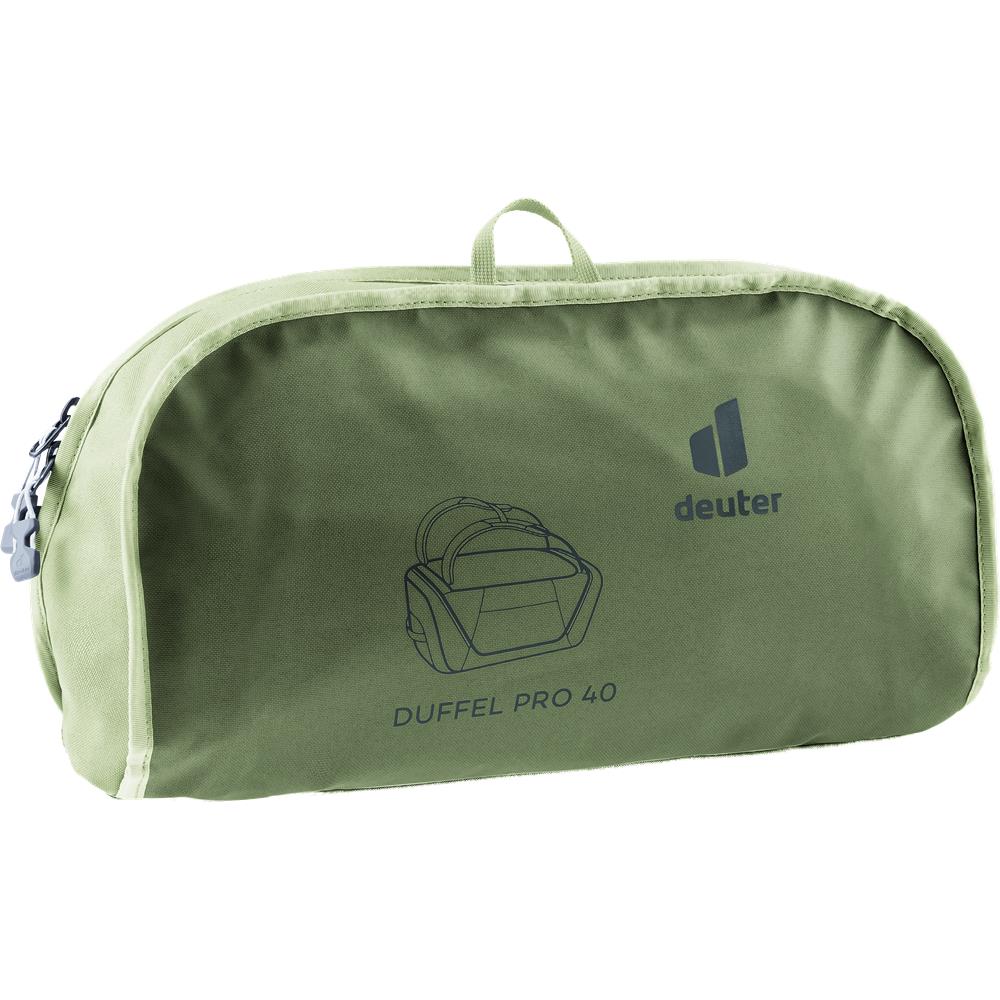 Deuter Duffel Pro 40, Reisetasche, mineral-grove (grün), auch als Rucksack tragbar