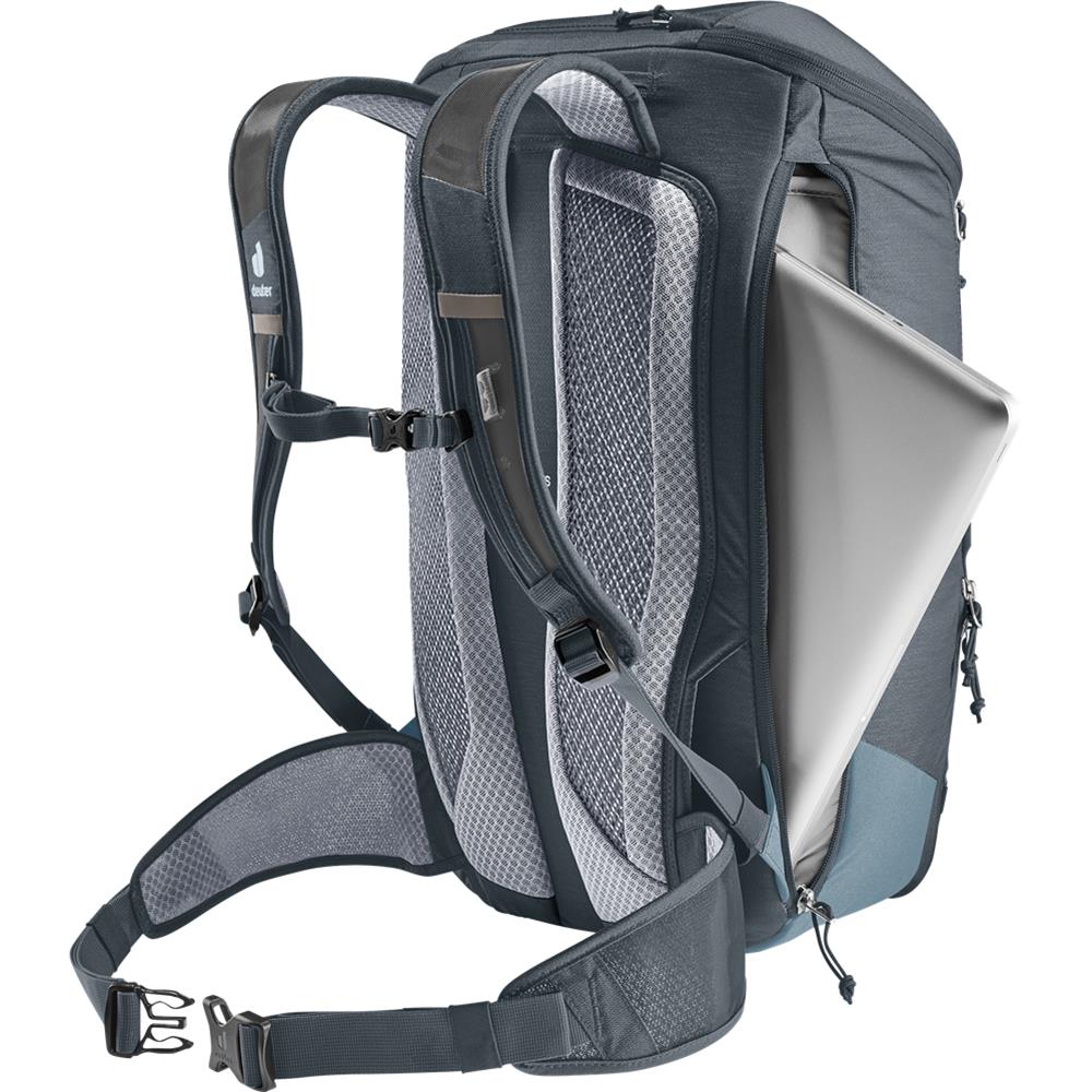 deuter Rotsoord, Fahrradrucksack, graphite-shale (grau), 30L, mit Laptopfach
