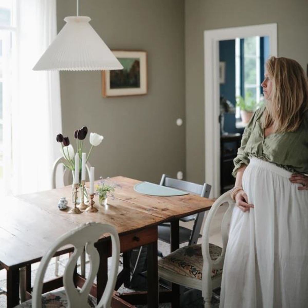 Mushie Silikon-Platzdeckchen, Cambridge Blue, Tischset, BPA-frei