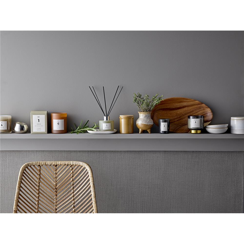 Bloomingville NO. 6 - Sequoia Duftkerze, Braun, Natürliches Wachs, 210 G. - 50 Hour - Gift box - D8xH10 cm