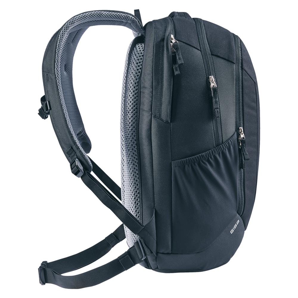 deuter Giga, Rucksack, black (schwarz), 28L, mit Flaschenhalter und Laptopfach