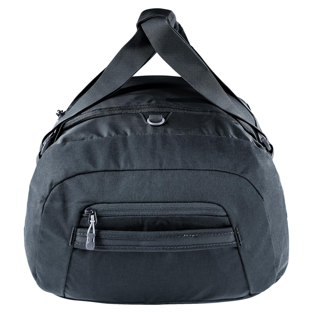 deuter Duffel 35, Reisetasche, black (schwarz), 35L, Duffelbag mit Seitentasche, Netzinnentasche