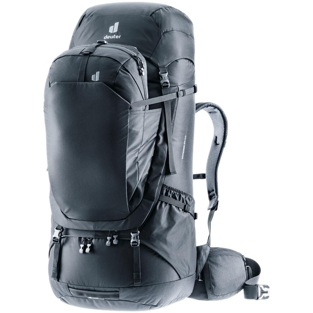 deuter Voyager 65+10, Reiserucksack, black (schwarz)