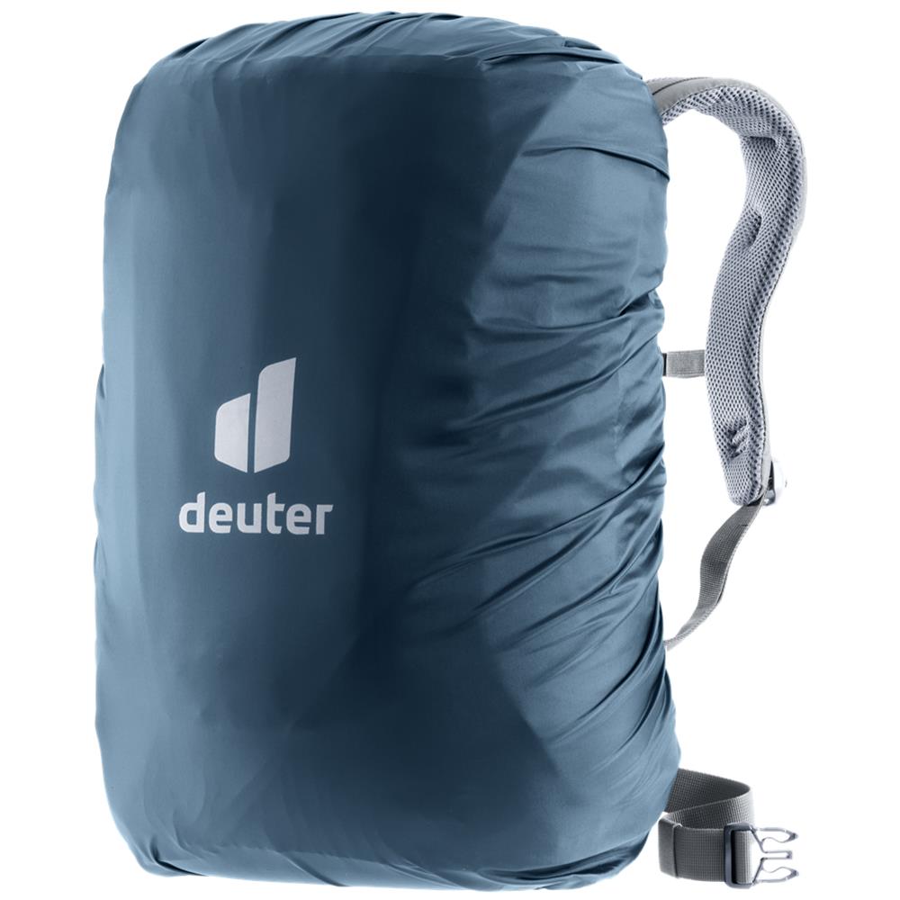 deuter Regenschutz Square, ara (blau), Regenhülle für Rucksack, 20-32 Liter