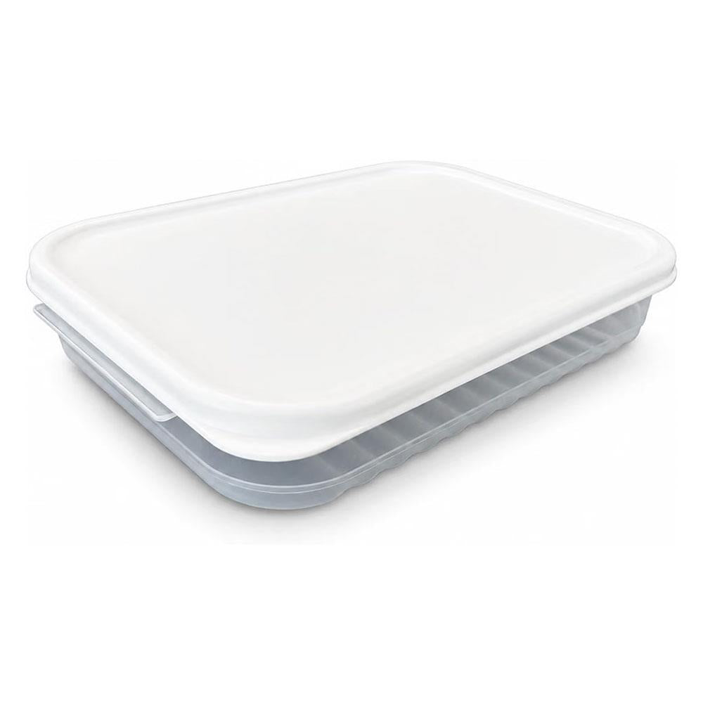 LocknLock Frischhaltedosen für Aufschnitt 1,2 L 3er Set - Aufschnittbox stapelbar BPA-frei