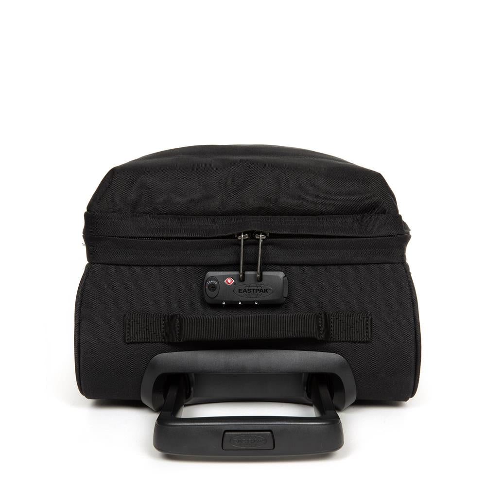 Eastpak TRANVERZ XXS, Kleiner Reisetrolley, Black (schwarz), 25L, Rollkoffer mit 2 Rädern und TSA-Schloss
