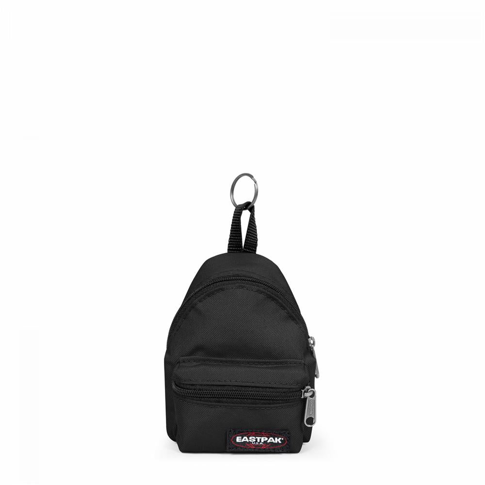 Eastpak MINI PADDED, Geldbörse, Black (schwarz), kleiner Rucksack als Schlüsselanhänger