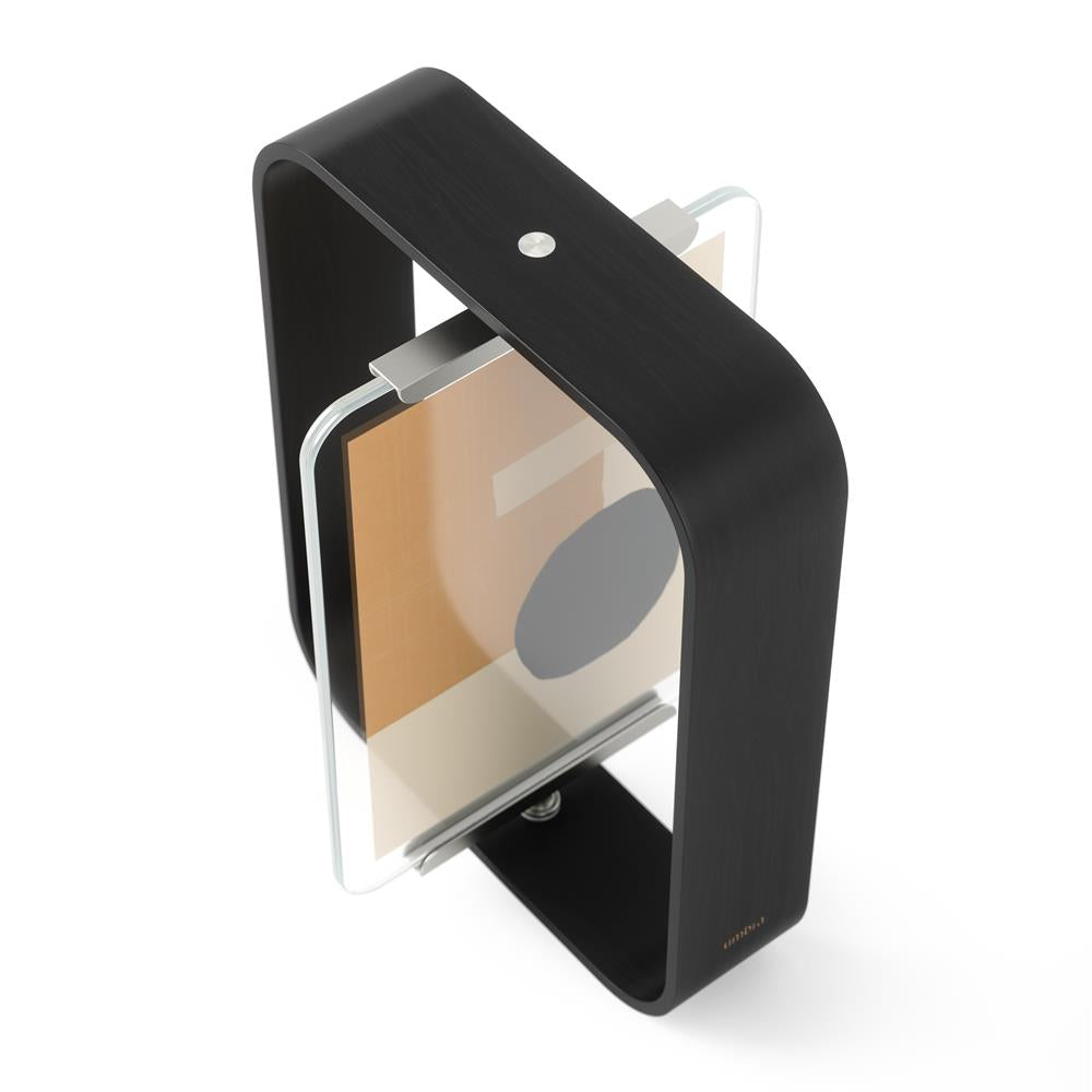 Umbra Bellwood Tischbilderrahmen, zweiseitiger Bilderrahmen in Schwarz