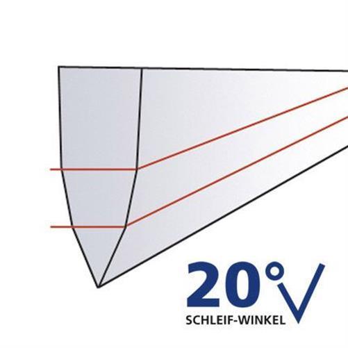 GRAEF Elektrischer Diamant-Messerschärfer CC120 3-Phasen-Schliff 20° Schleifwinkel
